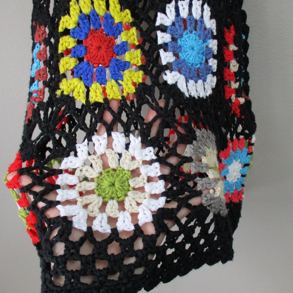 Oh My Love of London Knit Top Sleeveless Small - Picture 3 of 5